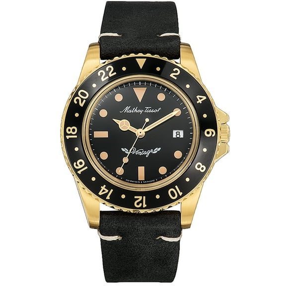 Rolly Vintage Black Dial Mens Watch H900PLN