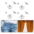 thumbnail image 4 of 4Pcs Curtain Fasteners Jacket Buttons Clasp Snaps Handmade Gloria Cierres de botón Broches, 4 of 7