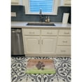 thumbnail image 3 of Dog Paw Watercolor Machine Washable Memory Foam Mat, 3 of 4