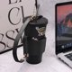 thumbnail image 4 of Bolso aislado de la taza de la bebida de la bolsa del portador de la honda del cuero de la PU con la manga de la taza de la correa, 4 of 6