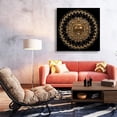 thumbnail image 3 of wall26 - Canvas Wall Art - Luxury Baroque Art for Restroom - Modern Home Art Stretched and Framed Ready to Hang - 16x16 inches, 3 of 4