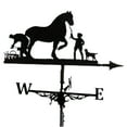 thumbnail image 1 of Weathervane Fer Weathervane Métal Rétro Décoration de Jardin Patio Cour - Cheval, 1 of 7