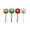 A, variant on 4pc campus Starting Season Student Stationery Plushes Ball Gel Pen, Gel Pen Black 0.5mm Student Writing Pen, Stationery Supplies Ink 4ml Decompression Decoration