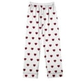 thumbnail image 3 of Tbopshirt Pajamas for Women,Pajamas Women's Valentine's Day Pajama Gift Set Hearts Print Long Sleeve Sleepwear Loungewear Pjs Lounge Set Nightwear,Womens Pajama Sets, 3 of 5