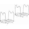 thumbnail image 1 of Support de Cuiseur Vapeur avec Poignées pour Autocuiseur Instantané, 2 Pcs Support de Cuisson en Acier Inoxydable, Long Manche pour un Retrait Facile des Casseroles, 1 of 7