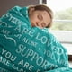 thumbnail image 4 of LHSHID Gifts for Women or Men Get Well Soon Blanket Feel Better After Surgery Gifts for Sick Women Thinking of You Gifts Inspirational Gifts Blanket for Friend Sister 50"x60", 4 of 8
