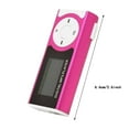 Linjieee Supply MP3 Card With Screen MP3 Card Mini Mp3 External Ring
