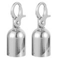 thumbnail image 2 of EeaseCA 2pcs Rope End Stoppers Snap Hook Decking Rope Fittings Stainless Steel Rope End Stoppers, 2 of 8