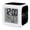 Black, Jet Black, Stark White, Crimson, variant on Black Halloween Digital Alarm Clock for Bedrooms, Smart LED Alarm Clock with 7 Color Changing Night Light, Funny Ghost Cute Cartoon Spooky Silent Wake Up Clocks for Sleep Study Cooking 3.2"x3.2"