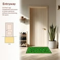 thumbnail image 3 of ODIKA 8'x10' Machine Washable Non-Slip Area Rug, Festive Seasonal Design High Traffic Rug, Green, 8861, 3 of 7
