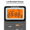 thumbnail image 3 of Personal AM/F_M Pocket Radio, TSV Portable Mini Digital Tuning Stereo Walkman Radio with Rechargeable Battery, Earphone, Lock Screen, Preset for Walking Jogging Traveling Camping, 3 of 9