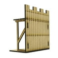 thumbnail image 3 of Kits de modelo de construcción de arquitectura a escala 1:72, colección DIY sin montar escena de arquitectura de para accesorio, decoración gran ángulo Hugo casa de modelos de construcción, 3 of 10