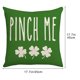 thumbnail image 3 of Funda de almohada con estampado irlandés, funda de almohada decorativa para el Día de San Patricio, cojín para sofá, cojín para asiento., 3 of 5
