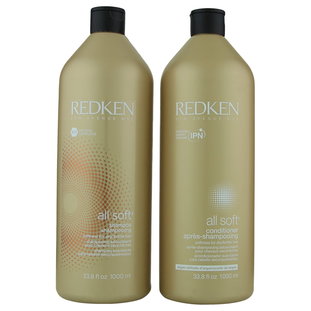 Redken - Redken All Soft Shampoo & Conditioner 33.8 oz - Walmart.com