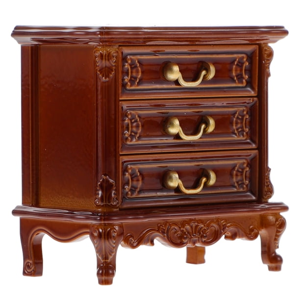 KAKOWELY Mini muebles para el hogar, armario pequeño, decoración artesanal (estilo aleatorio)
