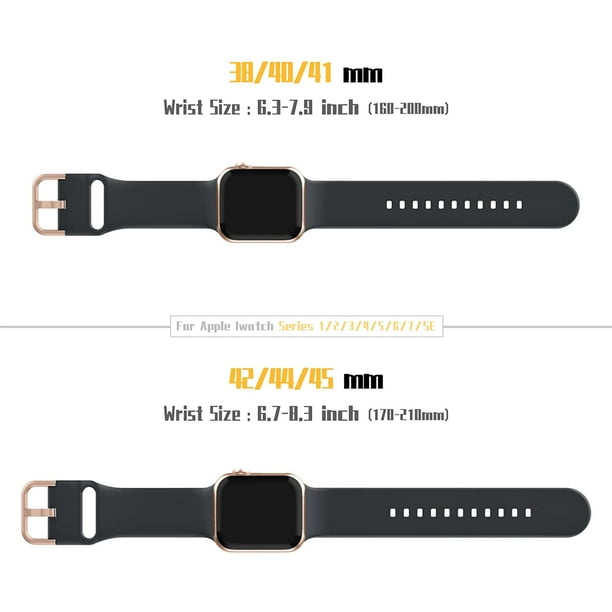 Yao Sport Band Compatible with Apple Watch Bands 45mm 44mm 42mm