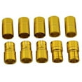 thumbnail image 2 of Racers Edge 1668 8mm Gold Plated Banana Plugs Male & Female 5 Pair, 2 of 2