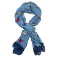 thumbnail image 3 of Multicolor Graphic Design Lightweight Summer Fall Bird Print Scarf, 3 of 10