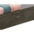 thumbnail image 7 of Glory Furniture Louis Phillipe Twin Storage Bed in Gray, 7 of 7
