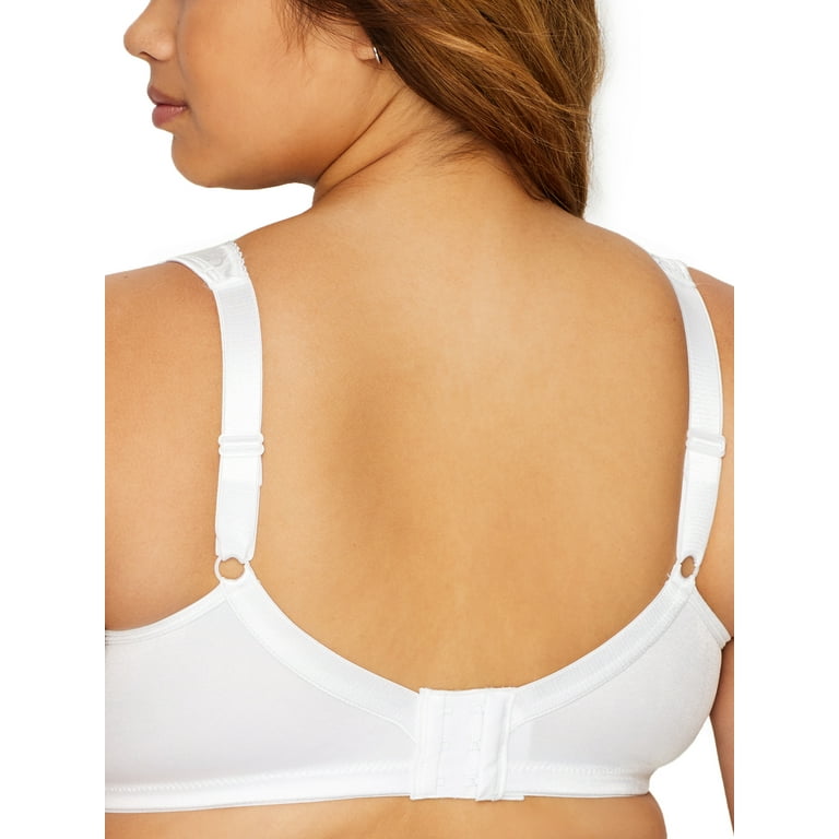 Playtex 18 Hour 4088 Breathable Comfort Lace Wirefree Bra White