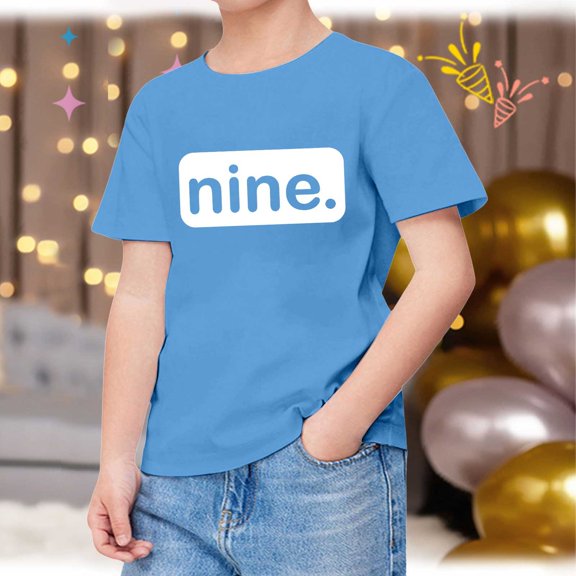 Stylish Graphic Print Short Sleeve Tee Shirt For Teen Girls And Kids Casual Comfortable Daily Wear Tops Short Sleeve Shirt for Girls Tees Kids Tshirts Clothes Summer Tops T-Shirt