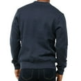 thumbnail image 3 of Men's Full-Zip TERRY Bomber Jacket, Navy 2XL, 3 of 3