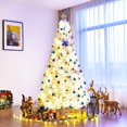 thumbnail image 3 of Costway 7.5Ft Hinged Artificial Christmas Tree Premium Pine Tree 1346 Tips w/Metal Stand, 3 of 10