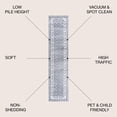 thumbnail image 4 of JONATHAN Y MODERN PERSIAN 2 x 8 Runner Rug, Acanthus French Border - Gray/Cream, MDP504D-28, 4 of 10