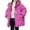 Purple, variant on Girls Winter Down Coat Long Hooded Jacket Warm Windproof Kids Outerwear Cozy Cold Weather Children's Coat