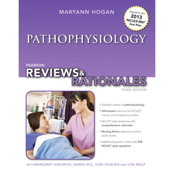 Pre-Owned Pearson Reviews & Rationales: Pathophysiology with Nursing Reviews & Rationales (Paperback) 0133249778 9780133249774