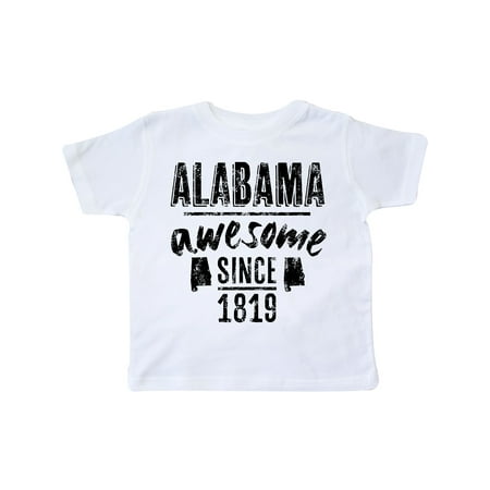 

Inktastic Alabama Awesome Since 1819 Gift Toddler Boy or Toddler Girl T-Shirt