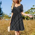thumbnail image 2 of Irregular Stripe 2025 Dress Evening Elegant And Chic Women for Outfits Beach Clothes Women Dress, 2 of 6