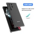 thumbnail image 5 of TakFox For Samsung Galaxy S22 Ultra Case, Shockproof Rugged Full Protection Soft TPU Bumper Clear Case Shell Ultra-Thin Slim Fit Flexible Rubber Anti-Scratch Cover, 5 of 7