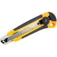 thumbnail image 1 of Utility Knife Ratchet Retractable Snap Off Razor Blade Box Cutter Tool, 1 of 6