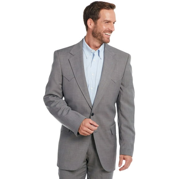 Circle S Men's Lubbock Sportcoat Big And Tall Steel 54 T