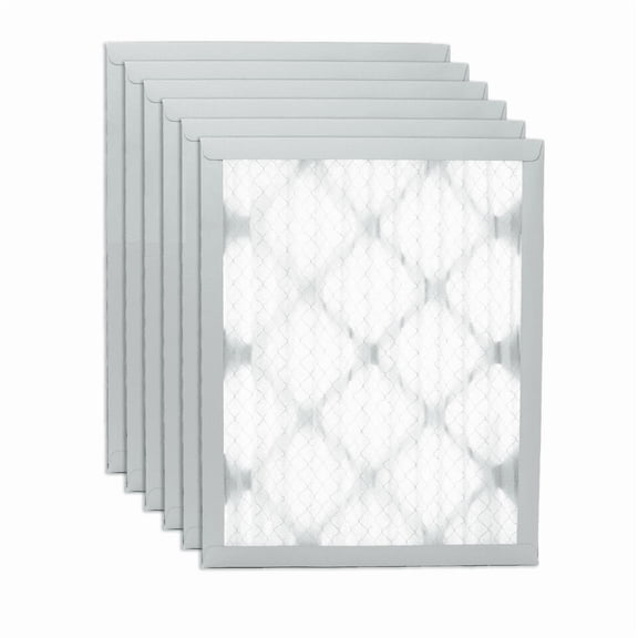 Filters Fast Compatible Replacement for Carrier KFAFK0212MED HVAC AC Air Filter MERV 8, 6 Pack