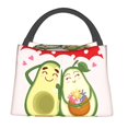 thumbnail image 1 of Balery Avocado Lovers Wearing Umbrella Bolsa de Aislamiento Portátil – Bolsa de Almuerzo con Forro de Aluminio Mejorado, Funda Impermeable y Fácil de Limpiar para Picnic y Caja de Almuerzo, 1 of 6