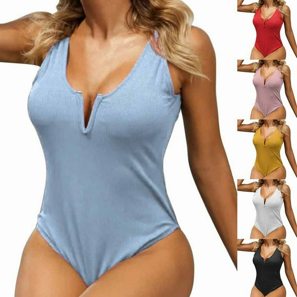 CAICJ98 One Piece Swimsuit Women One Piece Swimsuits Tummy Control Bathing  Suits Push up Full Coverage Swimwear RD2,L 