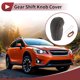 thumbnail image 2 of Cubierta de Pomo de Cambio de Marcha Única para Automóviles, Protector de Mango de Cambio para Subaru Forester 2014-2017 Negro Marrón Cuero Sintético, 2 of 6