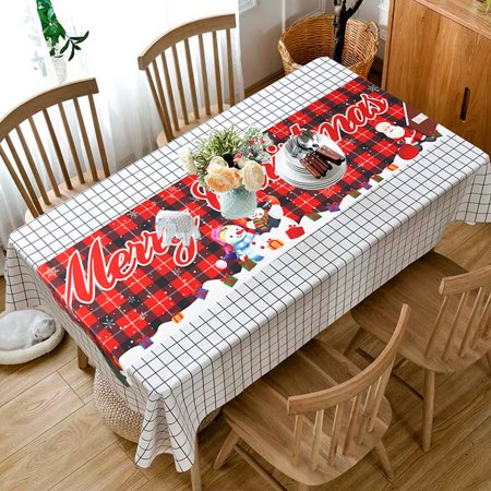 

Merry Christmas Table Runner Christmas Table Runners Xmas Table Runners Non-Slip Wear-Resistant for Christmas Dining Tables Decorations (180 x 35 cm) By AQOTER