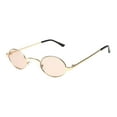 thumbnail image 1 of Gafas de sol retro de metal Sonducket para hombres color dorado, 1 of 6