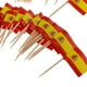 thumbnail image 3 of 100 palillos de madera para decorar dientes con diseño de bandera nacional para clubes. España, 3 of 6