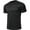 Black, variant on WAENQINLA Mens Short Sleeve Moisture Wicking Quick Dry Solid Color Basic Tee Stylish Fishing Athletic Workout T Shirts