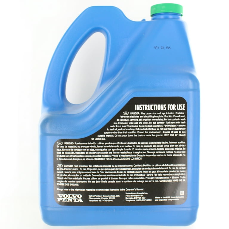Volvo Penta New OEM VDS-4.5 Diesel Engine Oil SAE 15W-40 1
