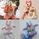 thumbnail image 2 of CreMobHorn Dragón Estatua Juguete de peluche Serie Nette Mantequilla ornamental Modelo de látex Juguetes Regalo de gama alta 50 cm de largozhangmengyaB+ zhangmengya unisex, 2 of 2