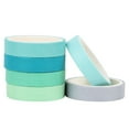 thumbnail image 1 of Candy Color Washi Tape,6pcs Adhesive Washi Tape Paper Tape Washi Tape Extended Durability, 1 of 5