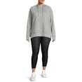 thumbnail image 3 of Athletic Works Women's Plus Size Soft Hoodie, 3 of 6