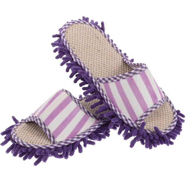 unbranded 1Par Zapatillas Cubre Para Limpiar Suelos Multifuncionales Suaves Y Fáciles De