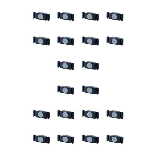 Inteprter Paquete de 4 electrodomésticos montados en la pared, organizador de cables, horno microondas autoadhesivo, freidora de aire, envoltorio de Type2 NO2 Inteprter CBP485712