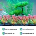 thumbnail image 3 of Aquarium plants, 10 pieces of high plastic plants, used for fish tank decoration. - combination:mixstyle4;, 3 of 5